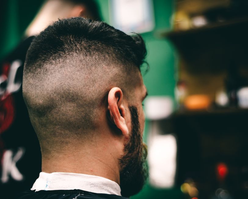 Ukázka střihu Buzz cut
